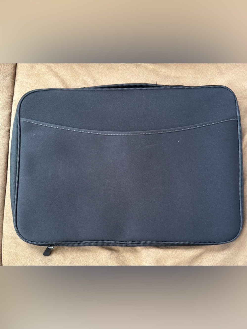 Black Neoprene Laptop Sleeve